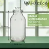 32x Glasflaschen Mini Vasen Deko Hochzeit Vintage Tischdeko Produktbild-Vorschau 6