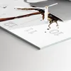 Tulup Glasuhr Wanduhr Küchenuhr Echt-Glas 30x30 cm Modern Produktbild-Vorschau 4