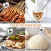 Tee-Ei für losen Tee, Edelstahl-Teesieb mit ausziehbarem Produktbild-Vorschau 5