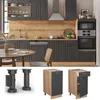 Küchenunterschrank Vicco Fame-Line Anthrazit-Gold 40 cm Produktbild-Vorschau 4