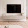Meuble TV bas IdohomeTV SELIA 200 cm, cachemire, moulure Voir les images du produit 5