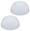 2er Set Moderne LED Halbkugel Solarleuchte für den Garten Produktbild-Vorschau 1