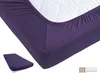 Jersey Spannbettlaken 200x200 cm aus 100% Baumwolle, Produktbild-Vorschau 3