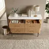 Komoda "Kokunse" s 6 zásuvkami, rozmer 120 x 42 x 78 cm, Náhľad obrázku produktu 7