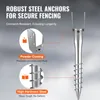 SucceBuy No Dig-Erdanker, 4er-Pack, 3,94 x 2,76 x 27,56 Produktbild-Vorschau 3