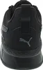 The back view of a black Puma sports shoe. Produktbild-Vorschau