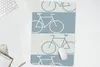MuchoWow® Mauspad Mousepad Fahrrad - Blau - Muster 40x60 cm Produktbild-Vorschau 5