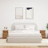 A bedroom scene with a bed and two nightstands. Anteprima dell’immagine prodotto