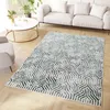 Tapiso Koberec Crystal Modern Blue White Obývací pokoj 160 Náhled obrázku produktu 1