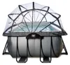 EXIT Black Leather Rahmenpool 540x250x122cm, Aufstellpool, Produktbild-Vorschau 4