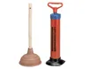 Abflussreiniger 46cm Ø14cm mit Holzstiel Produktbild-Vorschau 3