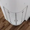 IMPTS Duschkabine 90x90cm Viertelkreis Duschabtrennung Produktbild-Vorschau 2
