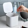 Mini-Tischmülleimer, kleiner Abfalleimer mit Deckel, Produktbild-Vorschau 4