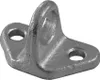 1 Stück - Trennwandhalter für Hakenaufnahme - 1 Loch Ø18mm Produktbild-Vorschau 2