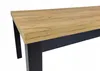 Velký stůl a 10 židlí černý + dub craft 100x200 s možností Náhled obrázku produktu 3