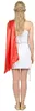 Costume da dea romana da donna bianco-rosso-oro - M Anteprima dell’immagine prodotto 4