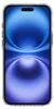 A clear, professional studio shot of a transparent phone case on a smartphone with a blue and purple abstract wallpaper. Podgląd zdjęcia produktu