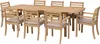 Salon de jardin extensible 180/240cm PADAR en acacia 8 Voir les images du produit 1