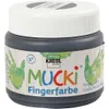 Kreul Mucki Fingerfarbe schwarz 150 ml Produktbild-Vorschau 3
