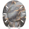 A toilet seat with a marble abstract design. Produktbild-Vorschau