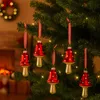 Décorations de Noël en verre Champignon Set de 4 boules de Voir les images du produit 3