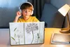MuchoWow® Laptop Aufkleber Sticker Cover Blumen - Produktbild-Vorschau 3