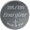 A close-up view of the top of a silver coin-shaped battery. Náhled obrázku produktu