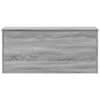 vidaXL Truhe Grau Sonoma 100x42x46 cm Holzwerkstoff Produktbild-Vorschau 3