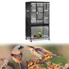 Kryt na klec pro ptáky, velký, 97 x 60 x 130 cm – Náhled obrázku produktu 2