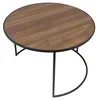 Beistelltisch "Modern" rund Ø 57 cm, Tischplatte furniert Produktbild-Vorschau 4