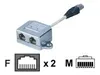 Digitus AT-AG CX2 DIGITUS Patchkabel-Adapter, CAT 5e, Productafbeelding-voorbeeld 2