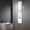 vidaXL Panneau de douche 25×43×120 cm argenté Voir les images du produit 2