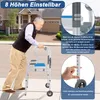 LARS360 Cadre de marche pliable avec assise, aide à la Voir les images du produit 6