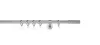 Gardinenstange Maß 20mm Rille 1-lauf Wand Decke 14cm Farbe: Produktbild-Vorschau 2