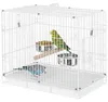 PawHut Vogelkäfig Klappbar Vogelhaus mit Holzsitzstange, 2 Produktbild-Vorschau 1