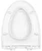 Toaletní sedátko – pro Cersanit Arena – bílé – 44,5 cm × 36 Náhled obrázku produktu 2