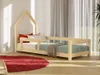 Kinderhausbett POPPI 90 x 180 Weiß 2 Produktbild-Vorschau 6