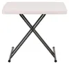 Lifetime Kunststoff Klapptisch Weiß 49x76x53  cm Produktbild-Vorschau 3