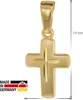 trendor 75273 Kreuz-Anhänger für Kinder Gold 585 (14 Kt.) + Plattierte Kette 6 Produktbild-Vorschau