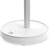 Close-up of the base of a white electric fan. Náhled obrázku produktu