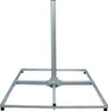 PremiumX Balkonständer PROFI 4x 50x50cm Stahl 1m Mast 60mm Produktbild-Vorschau 2
