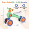 COSTWAY Kinder Laufrad ab 1 Jahr, Baby Lauflernrad mit 4 Produktbild-Vorschau 3