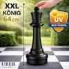 Ubergames - Schachfigur - König 64 cm - Schwarz - Geeignet Produktbild-Vorschau 2