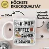 K-Pop Tasse Geschenk Coffee Ramen K-Drama Kpop Fans Produktbild-Vorschau 3
