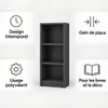 SELO Bibliothèque moderne 50 x 31 x 113 cm – Anthracite – 3 Voir les images du produit 5