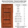 Esstisch 300 x 110 cm Cali, Baumkantentisch nussbaumfarben, Produktbild-Vorschau 4