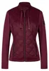 RABE Damen Jacke Dunkelrot Größe 52 mit diamantförmiger Produktbild-Vorschau 1