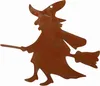 Rostikal Kleine Hexe 16 x 19 cm Hängedeko Halloween Produktbild-Vorschau 1