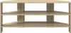 vidaXL Rohová TV skříňka Sonoma dub 102x40,5x45cm Materiál Náhled obrázku produktu 5