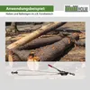 Handhebelseilzug Seilwinde Flaschenzug Hebezug Seilzug 2000 Produktbild-Vorschau 11